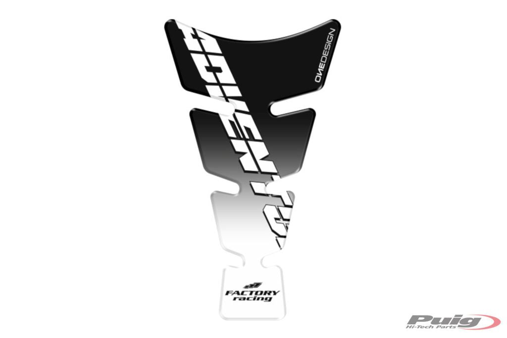 Tankpad zwart / transparant met KTM Adventure logo