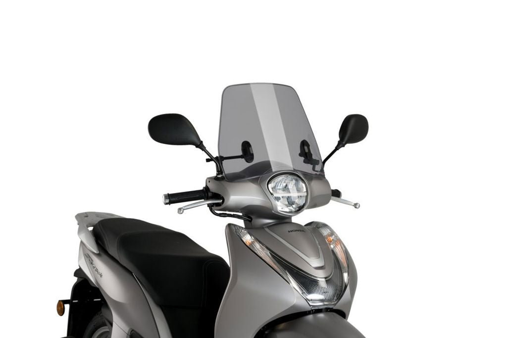 Windscherm Scooter Model Traffic Van Puig Voor Honda Sh125I '21- Transparant
