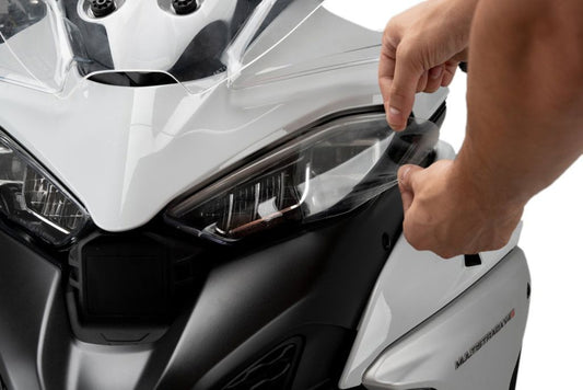 Headlight protector sticker Puig diverse Ducati Multistrada V4 modellen