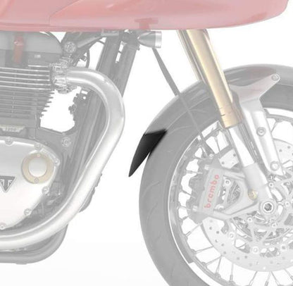 Voorspatbord Verlenger Zwart Puig Triumph Thruxton 1200R '16- / Rs '20-