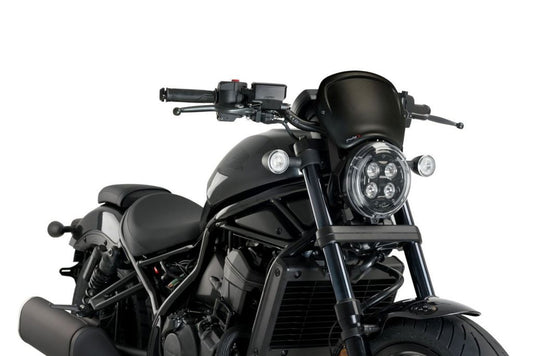 Front Plate Puig Honda CMX1100 Rebel '21- carbon look