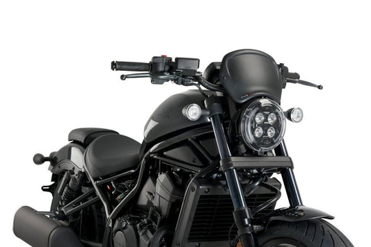Front Plate Puig Honda CMX1100 Rebel '21- zwart