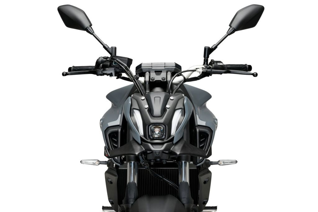 Puig Naked Front Spoiler - Yamaha MT-07 2021-2024 - Carbon Look / Mat Zwart