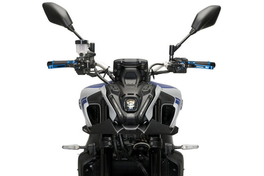 Naked Front Spoiler mat zwart Puig voor Yamaha MT-09 '22-23