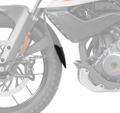 Achterspatbord verlenger mat zwart voor het originele spatbord KTM 390 Adventure '20-