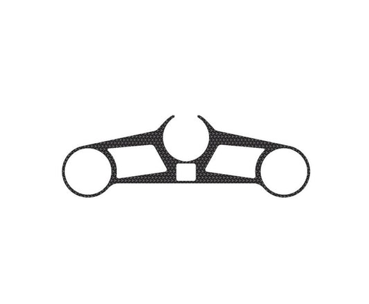 Kroonplaatcover carbon look Puig voor Honda CBR500R '22-