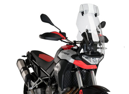 Vervangingsruit Touring Met Opzetruitje Transparant Puig Aprilia Tuareg 660 '22-
