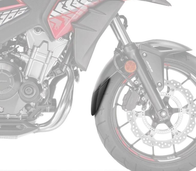 Voorspatbord Verlenger  Zwart Puig Kawasaki Z650Rs '22-