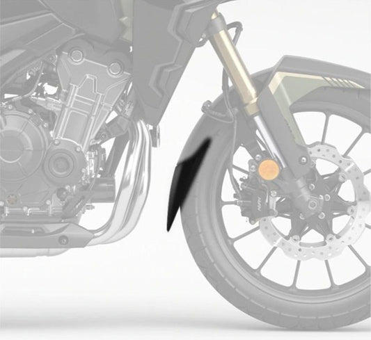 Voorspatbord verlenger zwart Puig Honda CB500X '22- / NX500 '24-