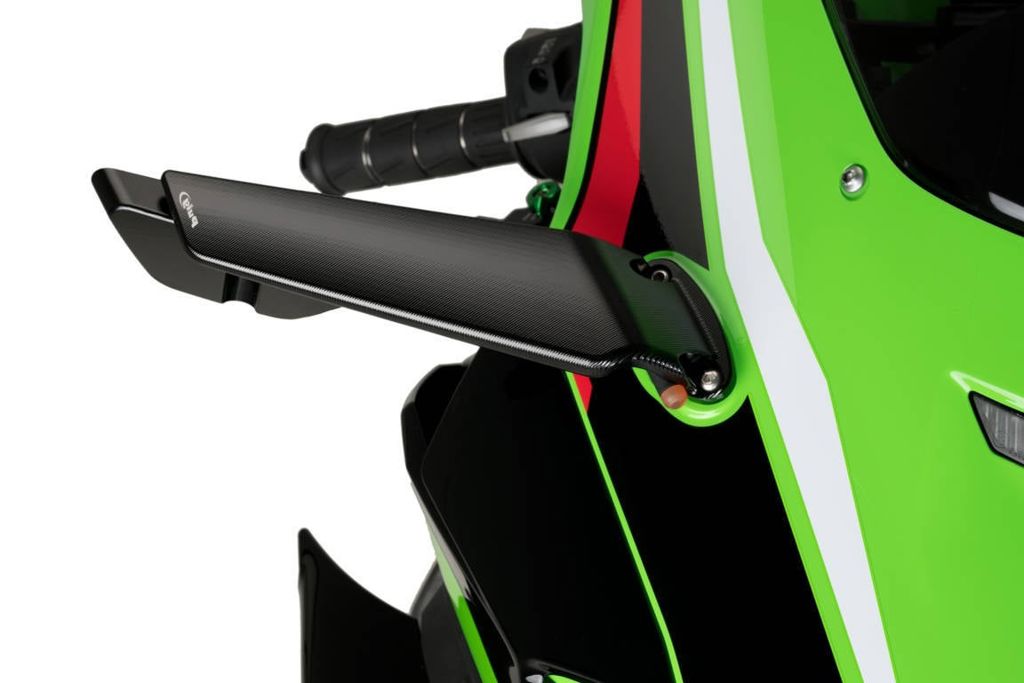 Kuipspiegel Rechts Model Aileron Zwart Puig Kawasaki Zx6-R / Zx10-R / Ninja 400