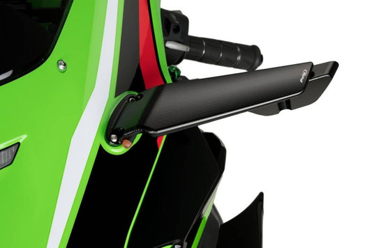 Kuipspiegel Links Model Aileron Zwart Puig Kawasaki Zx6-R / Zx10-R / Ninja 400