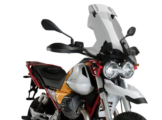 Vervangingsruit touring met opzetruitje Puig Moto Guzzi V85TT '19- licht getint