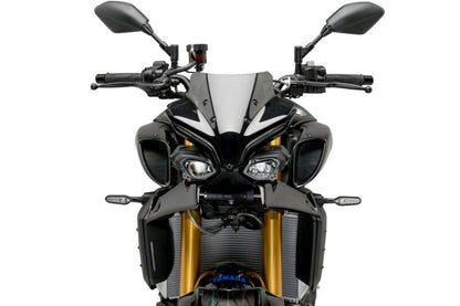 Puig Naked Front Spoiler - Yamaha MT-10/SP 2022-2026 - Mat Zwart / Zwart