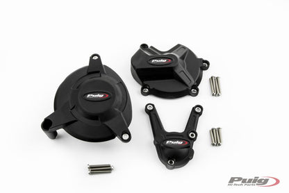 Engine cover set 3-delig met FIM keur Puig BMW S1000RR / S1000R
