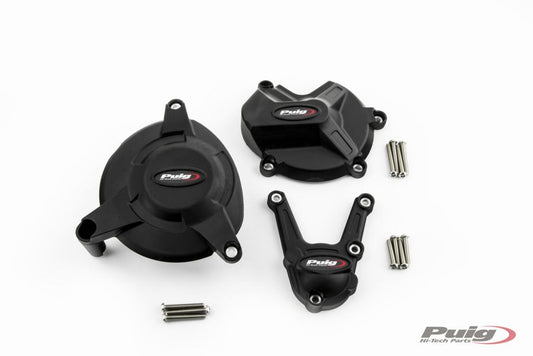 Engine cover set 3-delig met FIM keur Puig BMW S1000RR / S1000R
