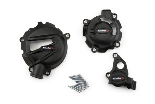 Engine cover set 3-delig Puig met FIM keur BMW S1000RR / S1000R / S1000XR