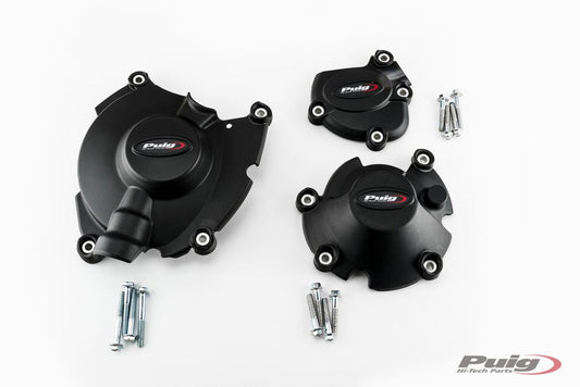 Engine cover set 3-delig Puig met FIM keur Yamaha YZF-R1/M '15-