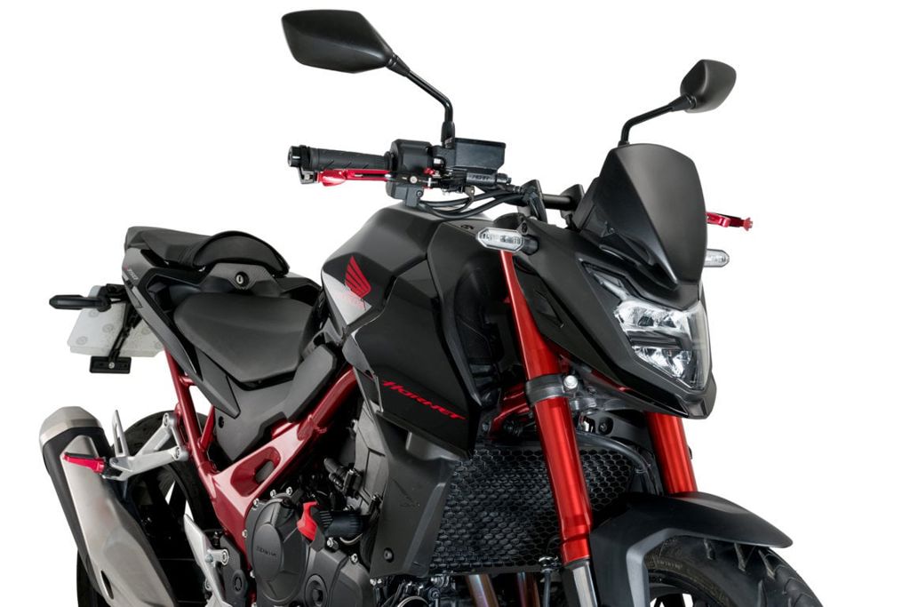 Vervangingsruit naked bike model Sport Plus Puig Honda CB750 Hornet '23-24 carbon look
