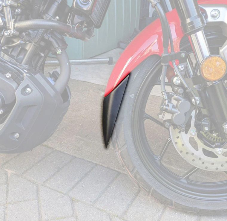 Voorspatbord Verlenger Zwart Puig Yamaha Xsr125 '21-