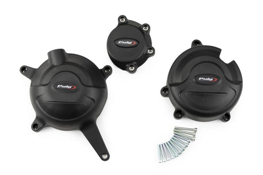 Engine cover set 3-delig Puig met FIM keur Honda CB500F/X / CBR500R '22-