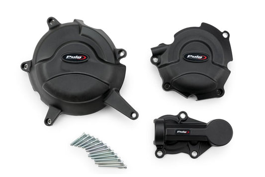 Engine cover set 3-delig Puig Suzuki GSX-8R / S / TT / DL800 V-Strom