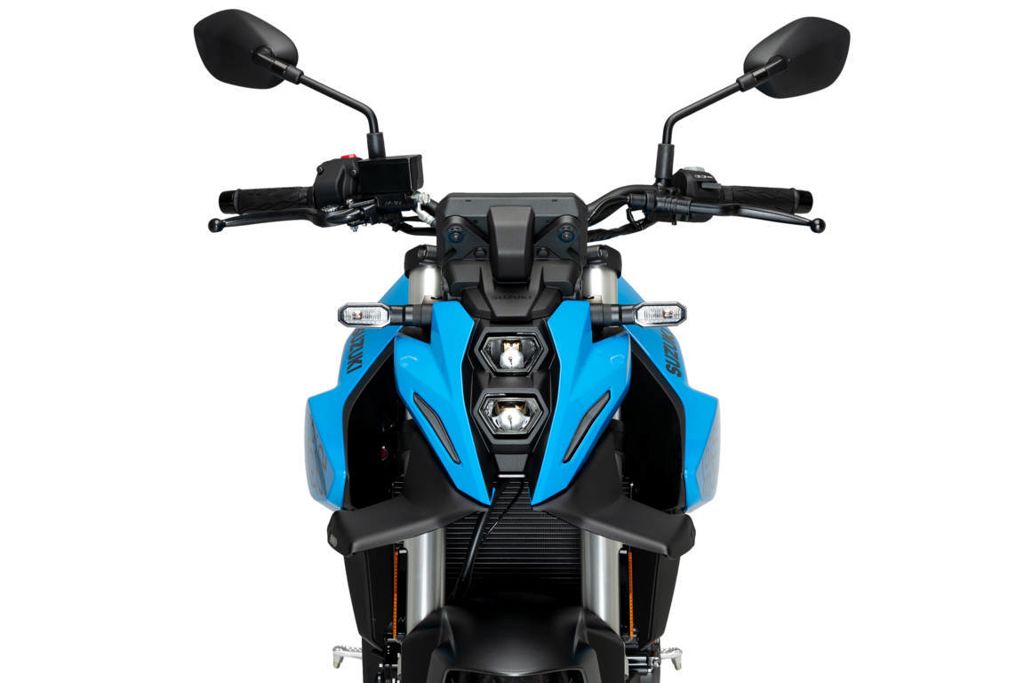 Naked Front Spoiler mat zwart Puig voor Suzuki GSX-8S '23-