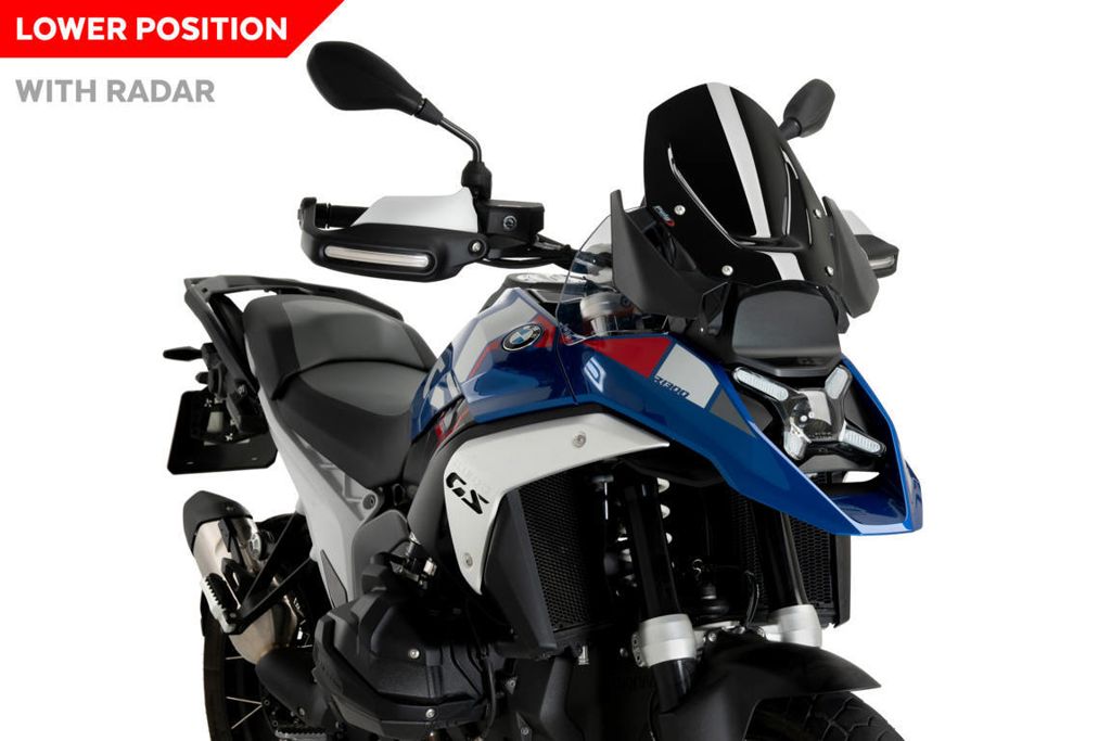 Vervangingsruit Sport Puig Bmw R1300Gs '23- / Adventure '24- (Met Radar)