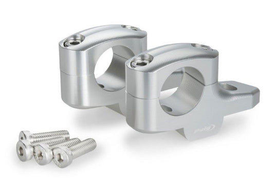 Pullback risers zilver (25mmx16mm) Puig BMW F750GS / F800GS