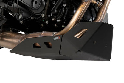 Carterplaat Zwart Aluminium Puig Benelli Trk 702 / X '23-