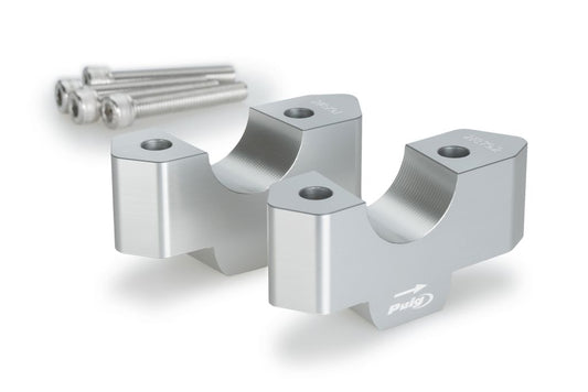Stuurverhogers 30mm zilver Puig BMW R1300GS / Adventure