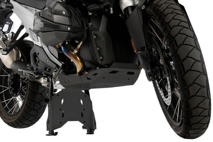 Middenbok Beschermplaat Zwart Aluminium Puig Bmw R1300Gs '23- / Adventure '24-
