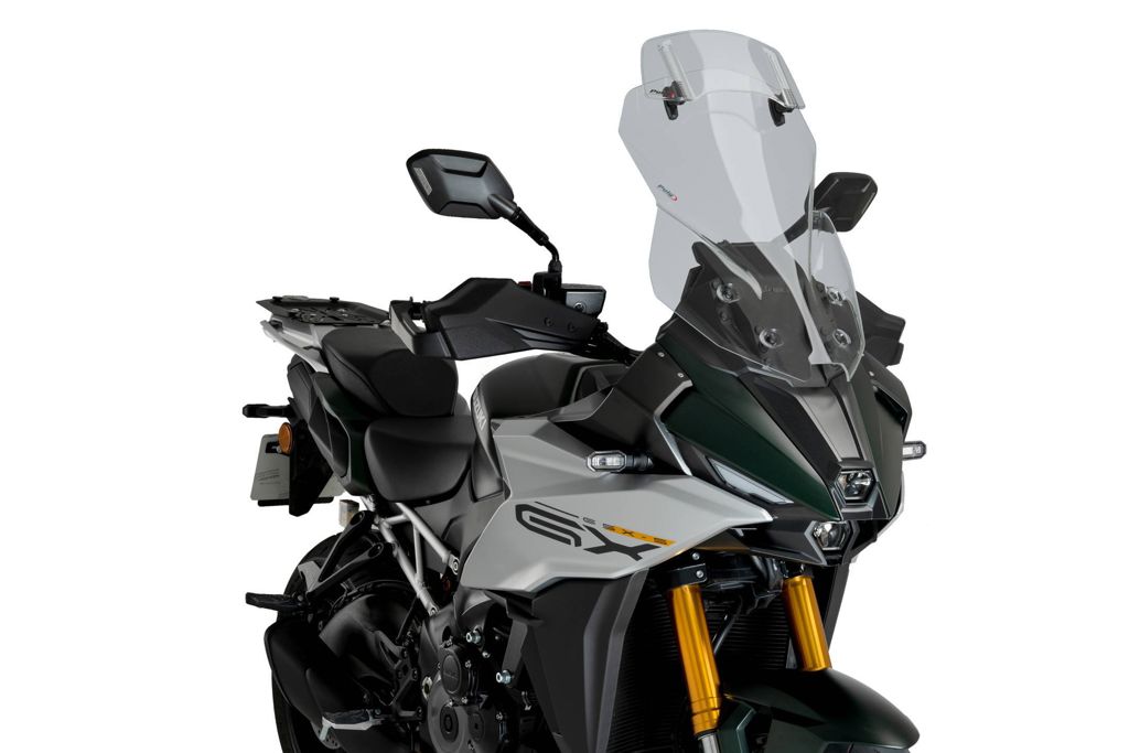 Vervangingsruit Touring Met Opzetruitje Transparant Puig Suzuki Gsx-S1000Gx '24-