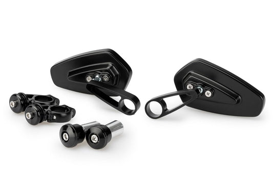 Stuureind spiegelset model MP2 zwart Puig SET