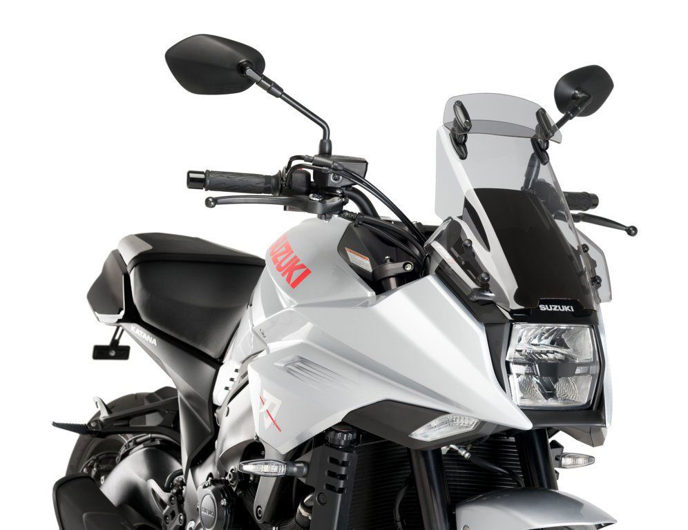 Vervangingsruit Touring Met Opzetruitje Licht Getint Puig Suzuki Katana 1000 '19-
