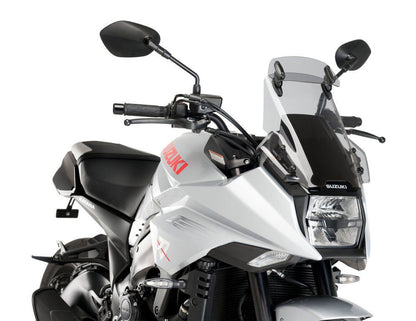 Vervangingsruit Touring Met Opzetruitje Licht Getint Puig Suzuki Katana 1000 '19-