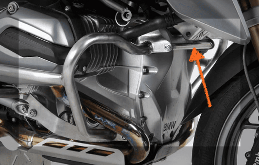 Valbeugel Verbindingsbeugel Hepco&Becker Rvs Bmw R1200Gs Lc '13-'18