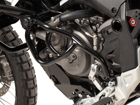 Valbeugel links zwart (extra) Ducati DesertX Rally '24-