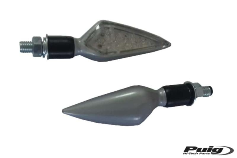Knipperlichten LED model Arrow zilver