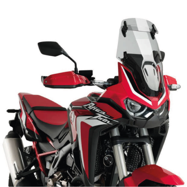 Vervangingsruit Touring Met Opzetruitje Licht Getint Puig Honda Crf1100 '20-