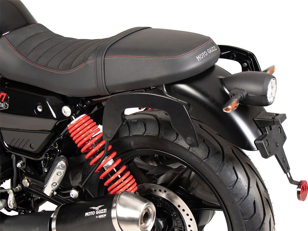 C-Bow tasdragers zwart Hepco&Becker Moto Guzzi V7 Stone Special Edition '22-