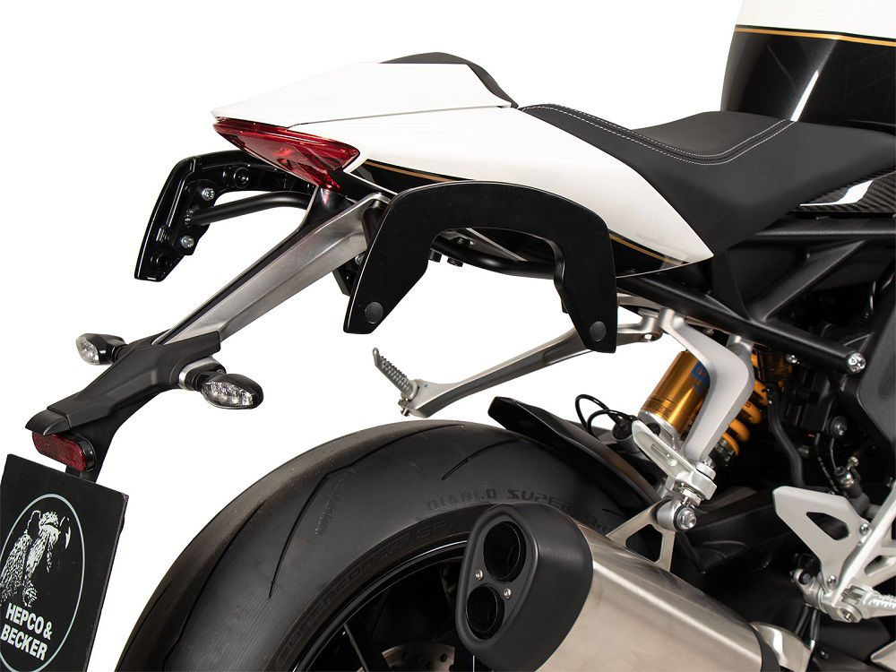 C-Bow tasdragers zwart Hepco&Becker Triumph Speed Triple 1200 RS/RR '21-'26