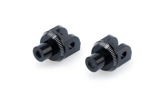 Voetsteunadapters voorzijde van Puig Aprilia Shiver 750 '07-'16/ 900 '17-