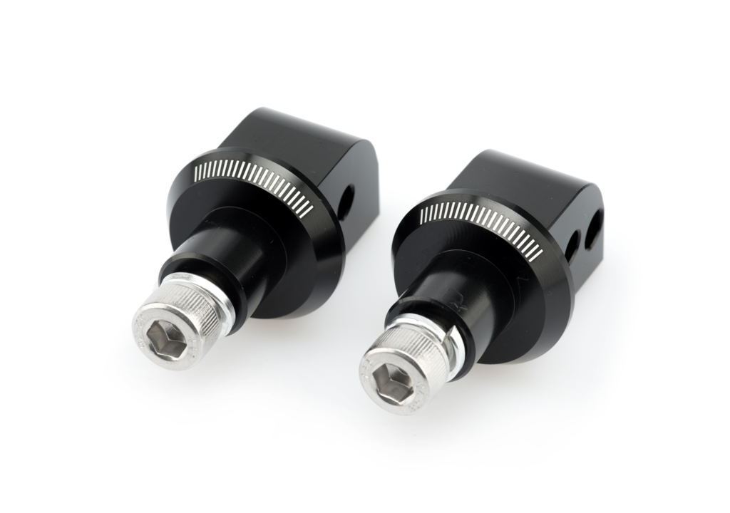 Voetsteunadapters achterzijde van Puig voor Honda Crossrunner / MSX125
