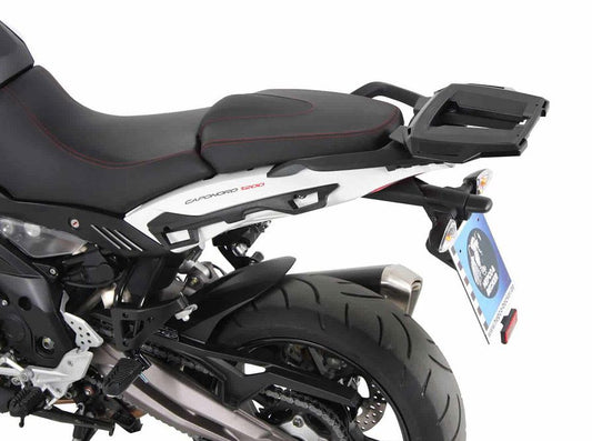 Topdrager Zwart Alurack Hepco&Becker Aprilia Caponord 1200 '13-'16