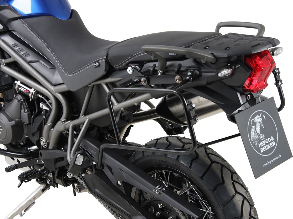 Kofferrek Zwart Lock-It Hepco & Becker Triumph Tiger 800 / Xc '18 -