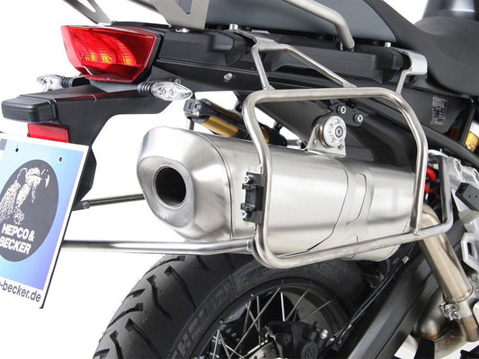 Kofferrek Rvs Voor 'Cutout' Xplorer Zijkoffers Hepco&Becker Bmw F850Gs '18-23