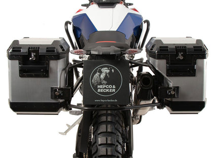 Kofferset Hepco&Becker 'Cutout' Met Rvs Rek En Xplorer Silver Koffers Bmw F900Gs '24-