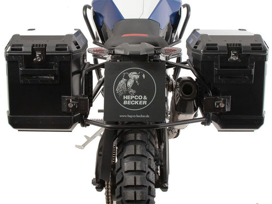 Kofferset Hepco&Becker 'Cutout' Met Rvs Rek En Xplorer Black Koffers Bmw F900Gs '24-