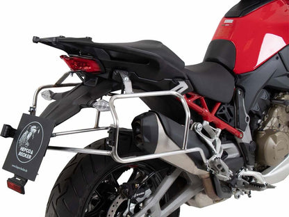 Kofferrek 'Cutout' Rvs Hepco&Becker Diverse Ducati Multistrada V4 -'24