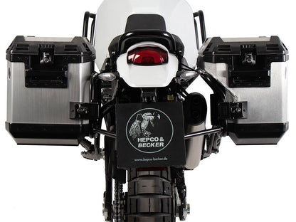 Kofferset Hepco&Becker 'Cutout' Met Rek En Xplorer Koffers Ducati Desertx '22-